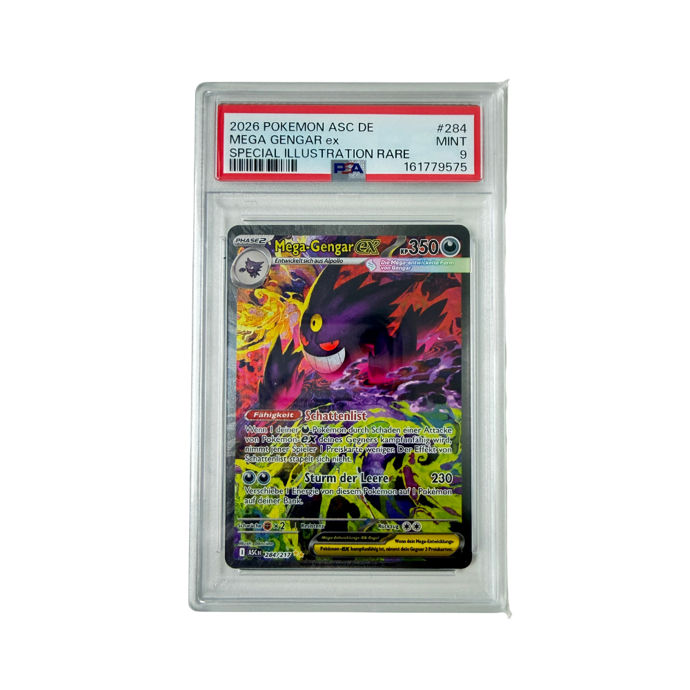 Pokémon - Mega-Gengar ex #284/217 (Ascended Heroes) – PSA 9 Mint