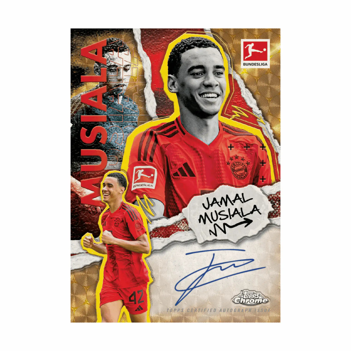 Topps 2025 - Chrome Bundesliga Hobby Box - EN