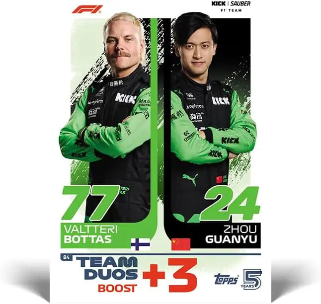 Topps Turbo Attax Formula 1 2024 - Full Box - Display - DE
