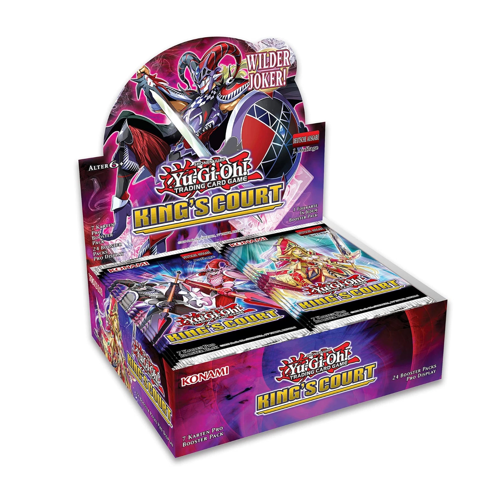 Yu-Gi-Oh! - King's Court Booster Display - DE