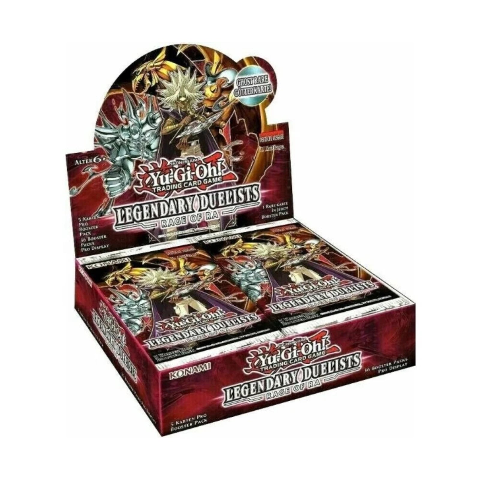 Yu-Gi-Oh! - Legendary Duelists: Rage of Ra Booster Display - DE