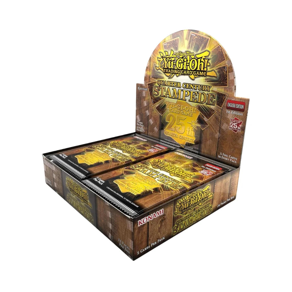 Yu-Gi-Oh! Quarter Century Stampede Booster Box - English