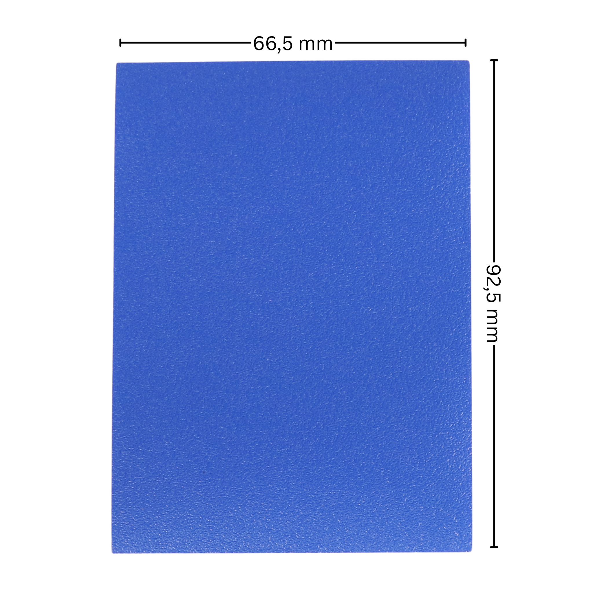 cardcosmos - Premium Color Matte Sleeves Blue | 100stk