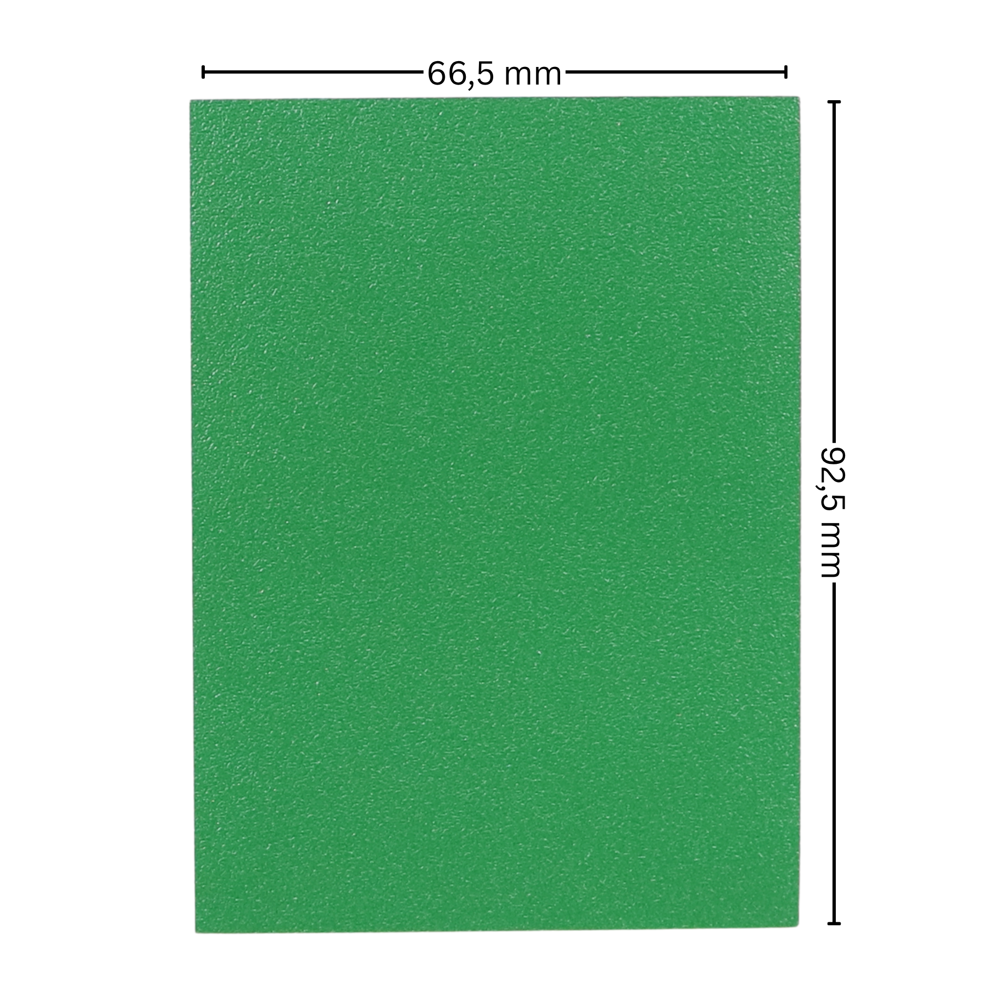 cardcosmos - Premium Color Matte Sleeves Green | 100stk