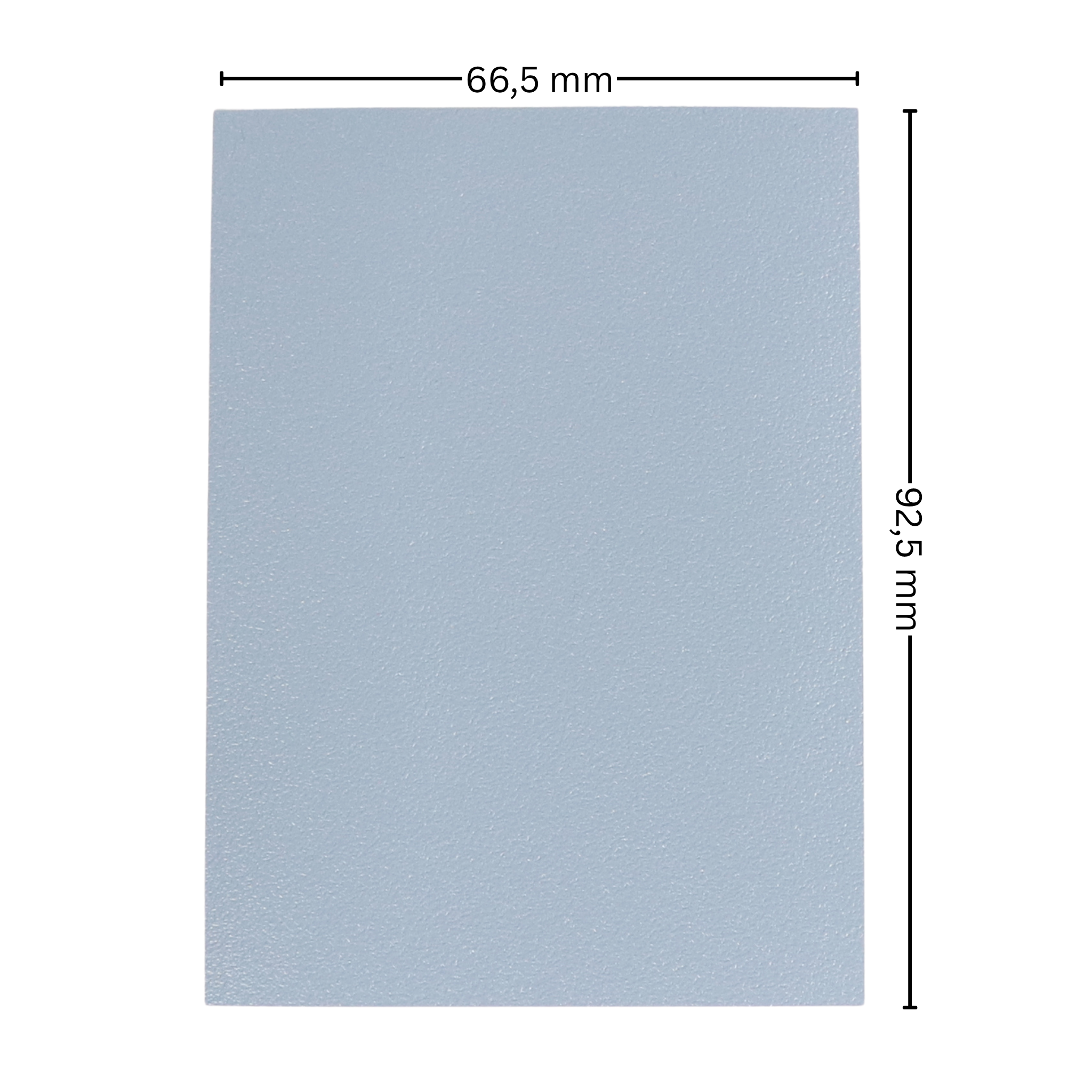 cardcosmos - Premium Color Matte Sleeves Grey | 100stk