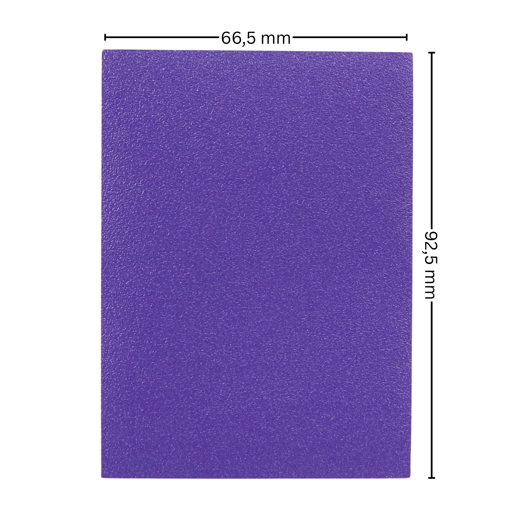 cardcosmos - Premium Color Matte Sleeves Purple | 100stk