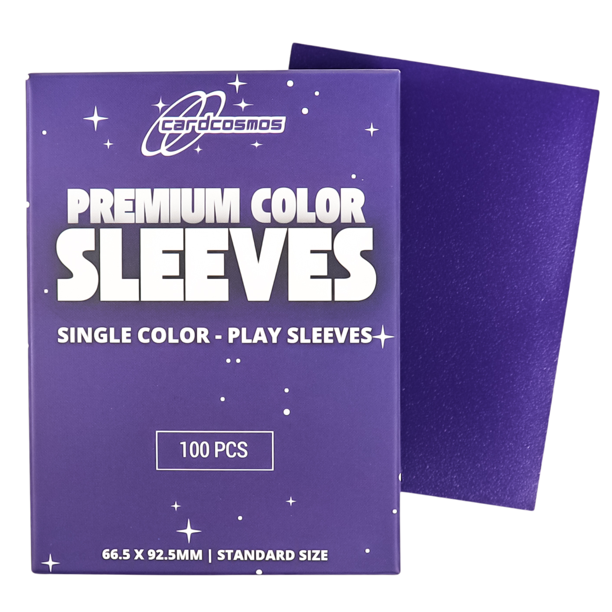 cardcosmos - Premium Color Matte Sleeves Purple | 100stk