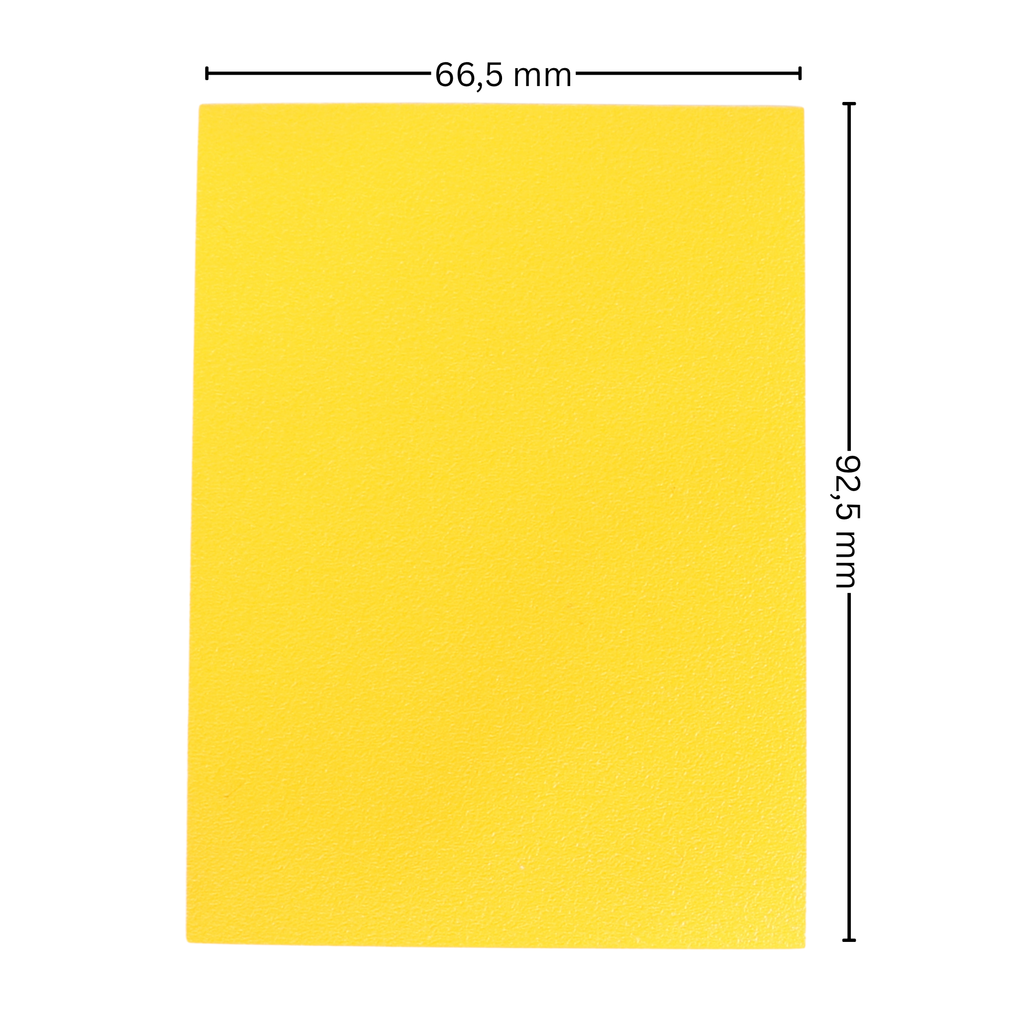 cardcosmos - Premium Color Matte Sleeves Yellow | 100stk
