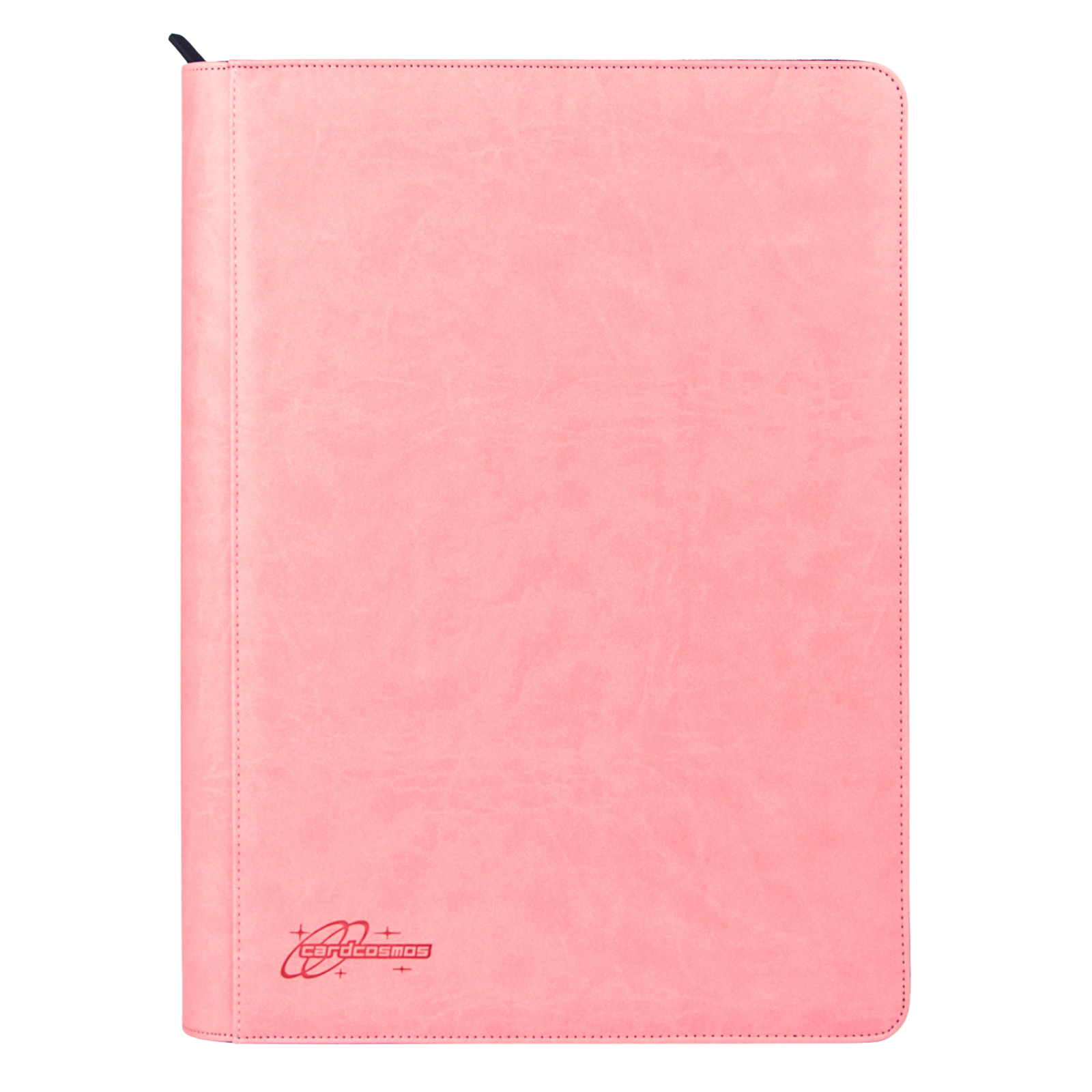 cardcosmos - 16 Pocket Zip Premium XXL Leather Binder - Pink