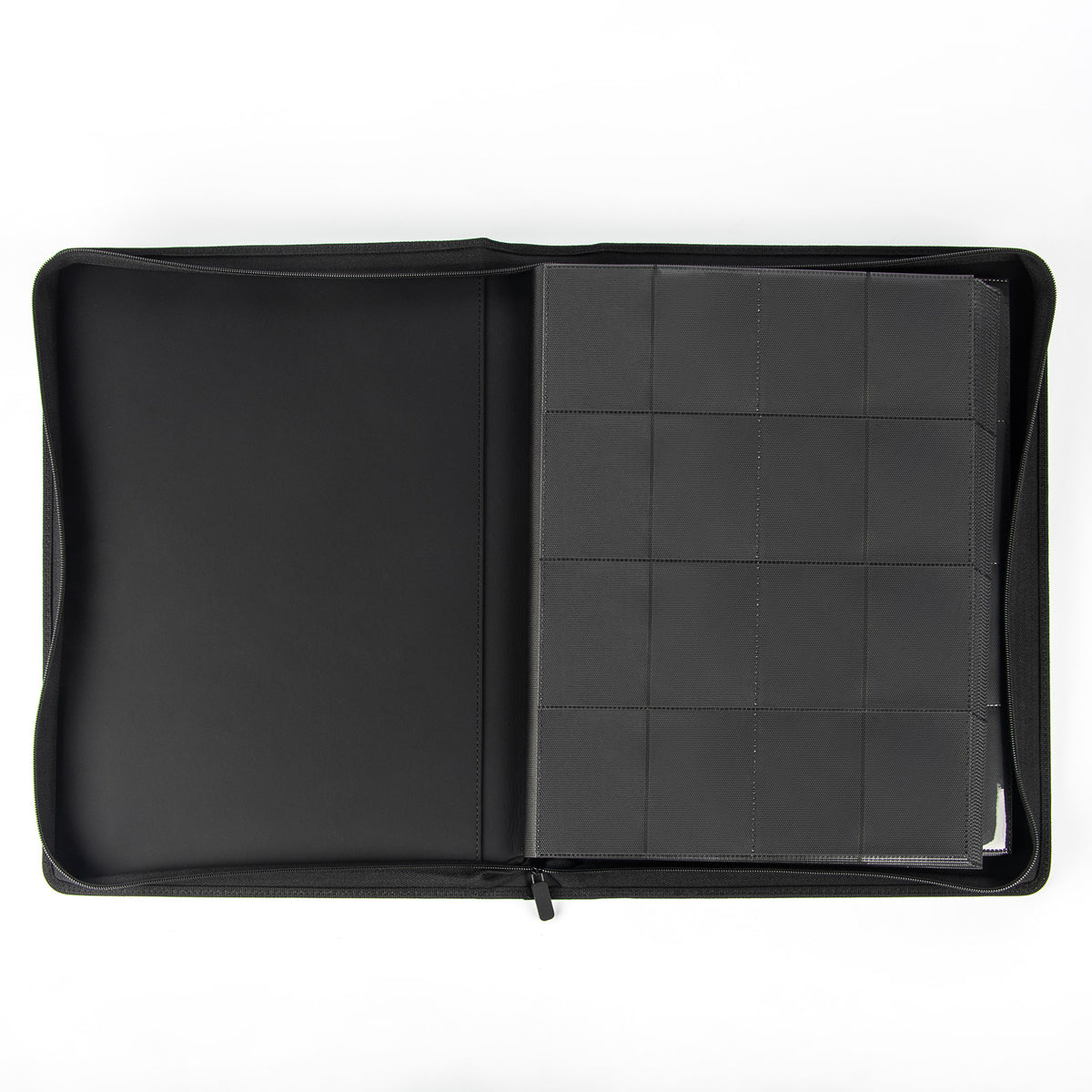 cardcosmos - 16 Pocket Zip Premium XXL Leather Binder - Mint