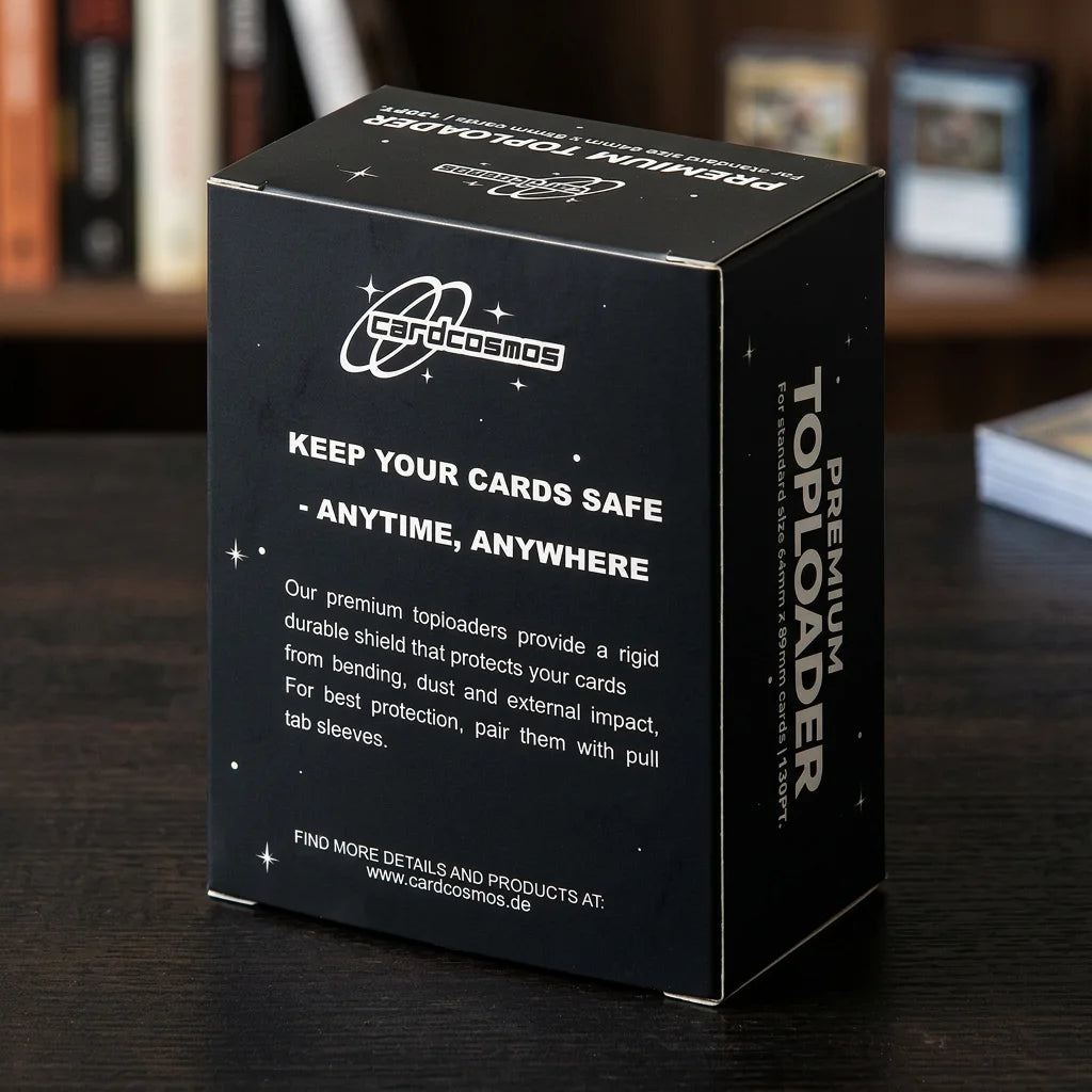 cardcosmos - 3" x 4" Premium Top Loader 130PT | 10 stk