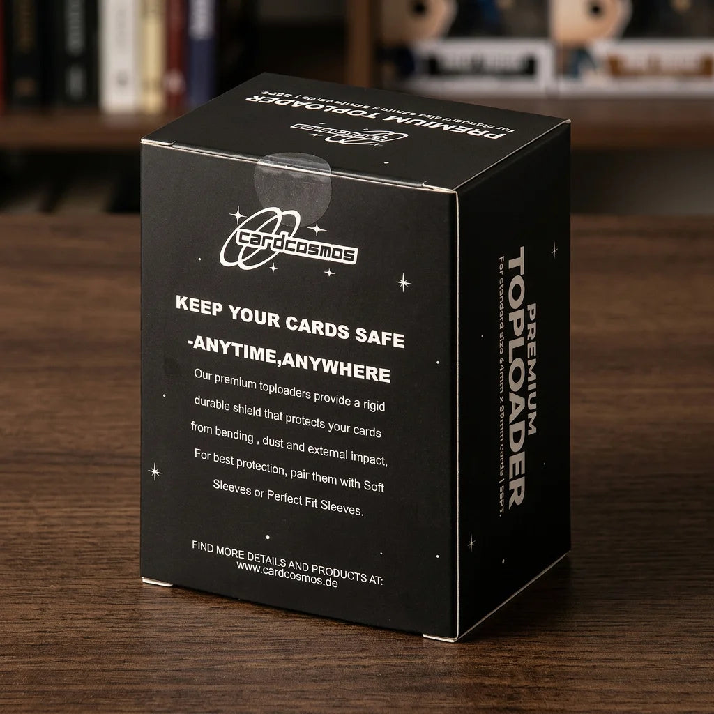 cardcosmos - 3" x 4" Premium Top Loader 55PT | 25 pcs