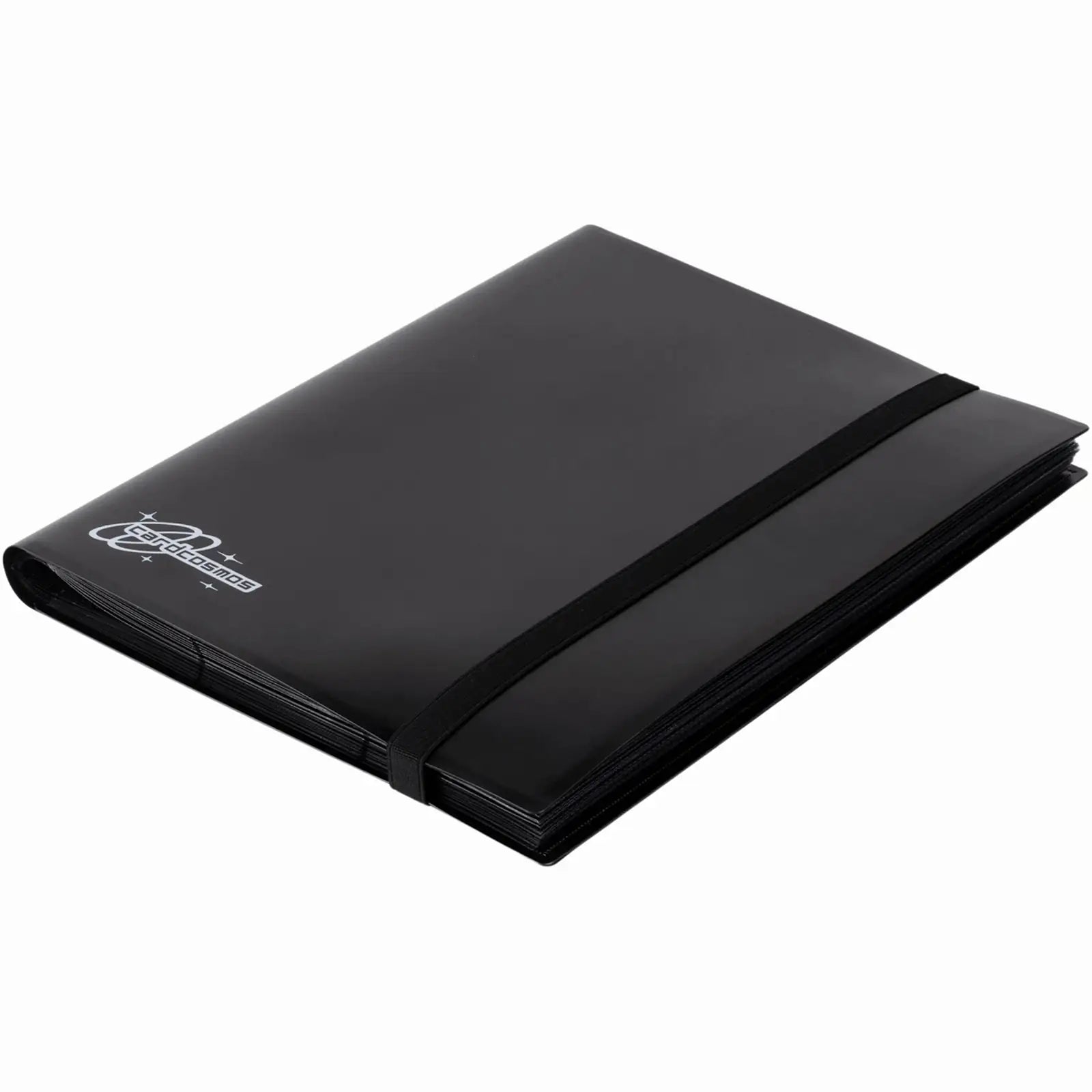 cardcosmos - 9 Pocket Basic Strap Binder - Schwarz