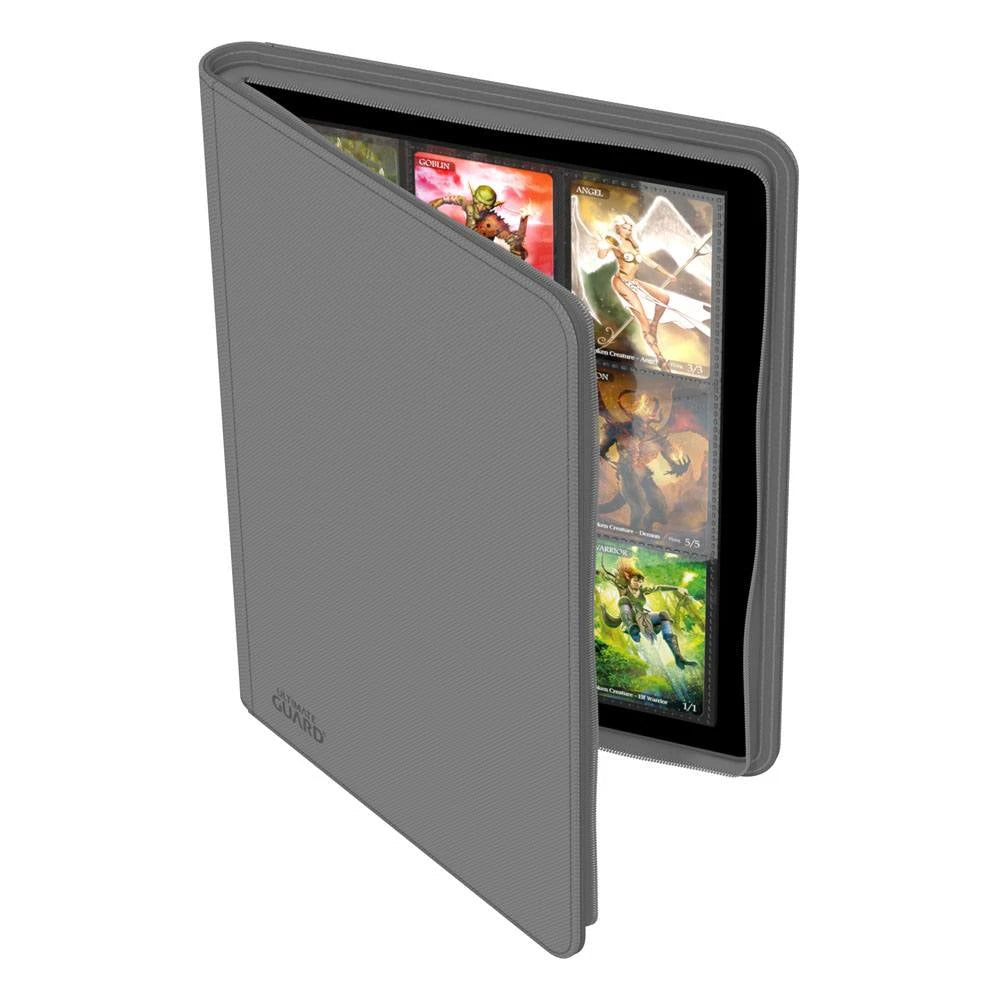 Ultimate Guard Zipfolio 360 18-Pocket Xenoskin Gray